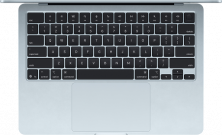 Ноутбук Apple MacBook Air 15" M4 16/512GB Sky Blue (MC7C4)