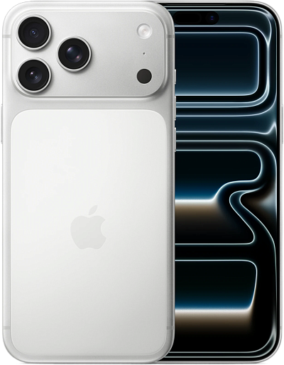 Смартфон Apple iPhone 17 Pro Max 2TB Silver (Dual eSIM)