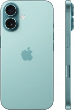 Смартфон Apple iPhone 16 128GB Turquoise (nanoSIM+eSIM)