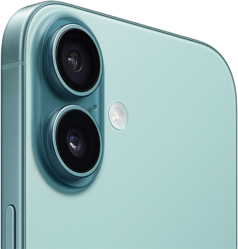 Смартфон Apple iPhone 16 128GB Turquoise (nanoSIM+eSIM)