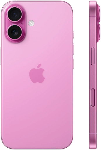 Смартфон Apple iPhone 16 128GB Pink (nanoSIM+eSIM)