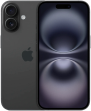 Смартфон Apple iPhone 16 128GB Black (nanoSIM+eSIM)