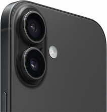 Смартфон Apple iPhone 16 128GB Black (nanoSIM+eSIM)