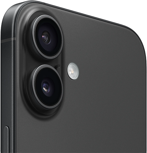 Смартфон Apple iPhone 16 128GB Black (nanoSIM+eSIM)
